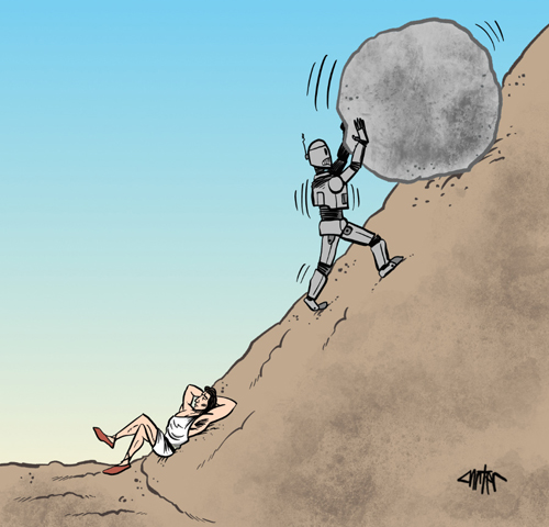 Jon Carter cartoon